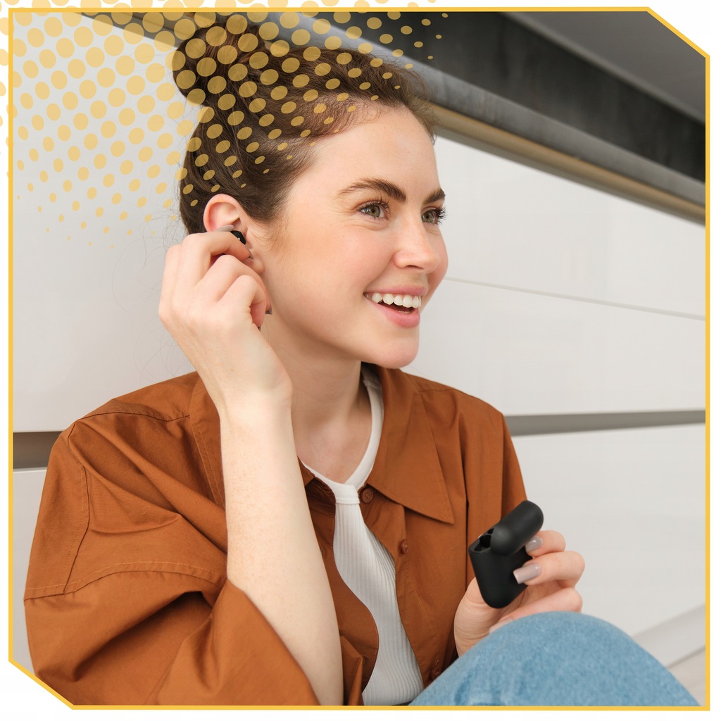 SŁUCHAWKI BEZPRZEWODOWE Huawei FreeBuds SE 2 DOUSZNE Bluetooth 5.3 CZARNE Transmisja sygnału Bluetooth